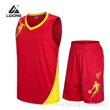 Online best selling Basketball Suit Uniforms